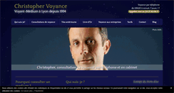 Desktop Screenshot of christophervoyance.com
